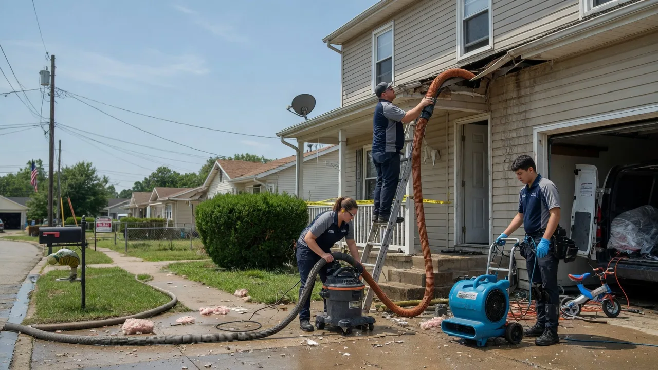 Water Damage Restoration in New Lenox, IL near me